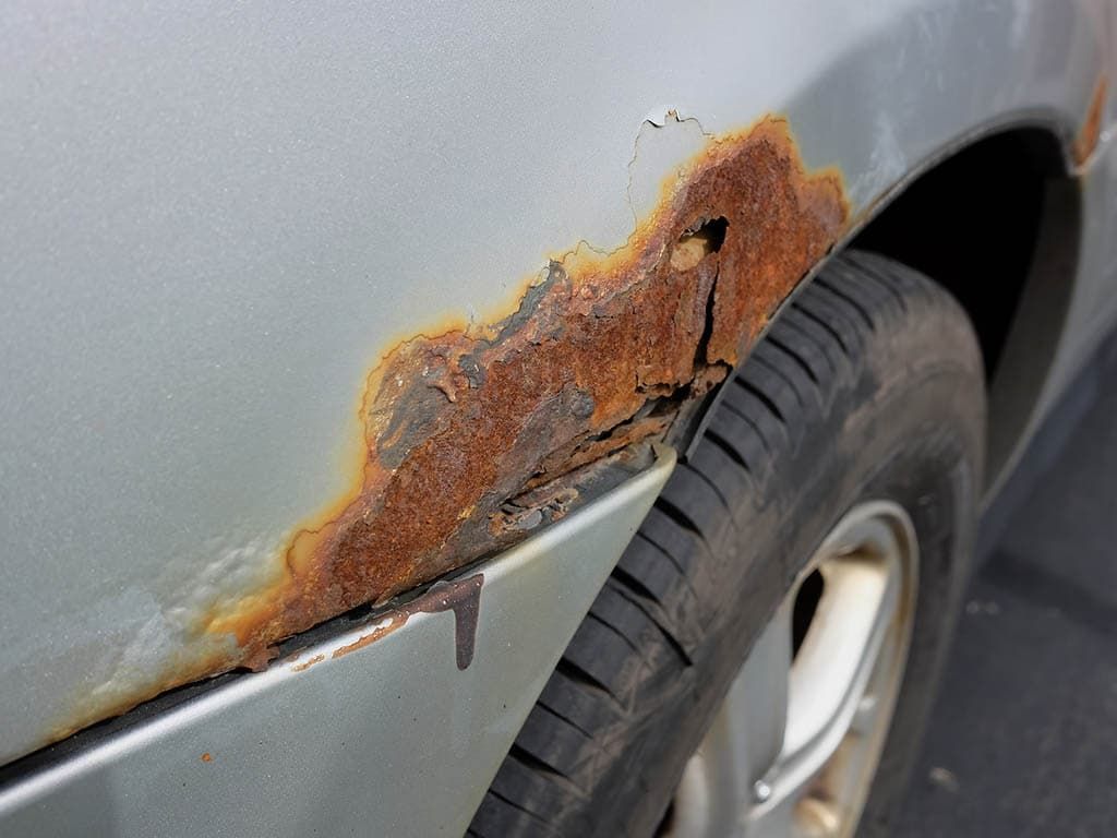 фото убрать коррозию с авто